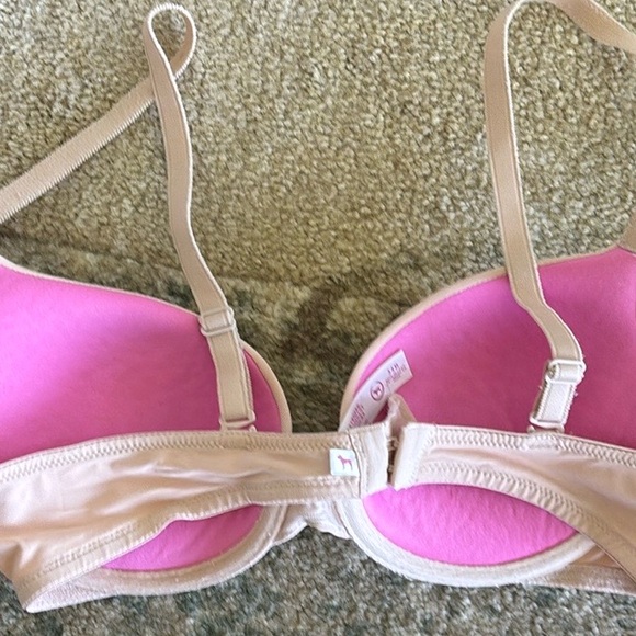 PINK Victoria's Secret Push Up Light Tan Bra - Picture 5 of 6